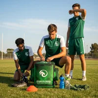 Custom Sublimated Athletic Style Backpack with Printed Team Logo – Durable Sports Design