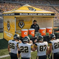 Hoopsking Personalized Outdoor Event Tent – Perfect for School Events and Promotions