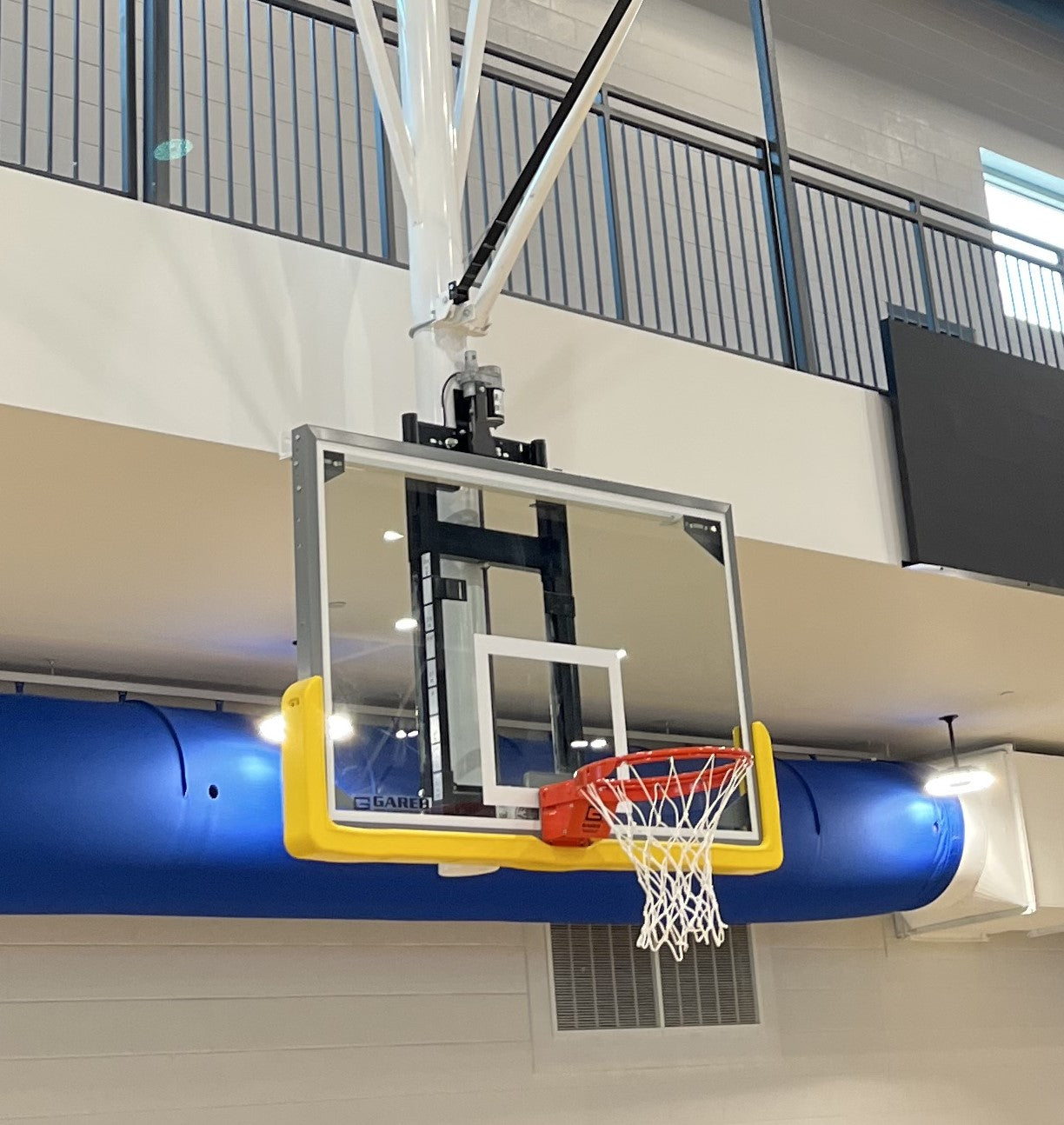 Yellow Padding Gym Professional PRO-MOLD® Yellow Backboard Padding – HoopsKing