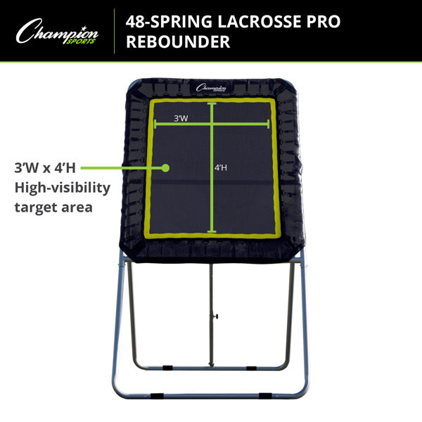 Deluxe Lacrosse Rebounder Champion Sports