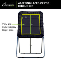 Thumbnail for Deluxe Lacrosse Rebounder Champion Sports