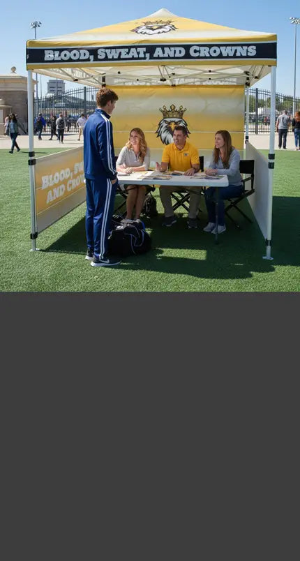 Personalized Outdoor Event Tent – Perfect for Brands, Teams, and Promotions