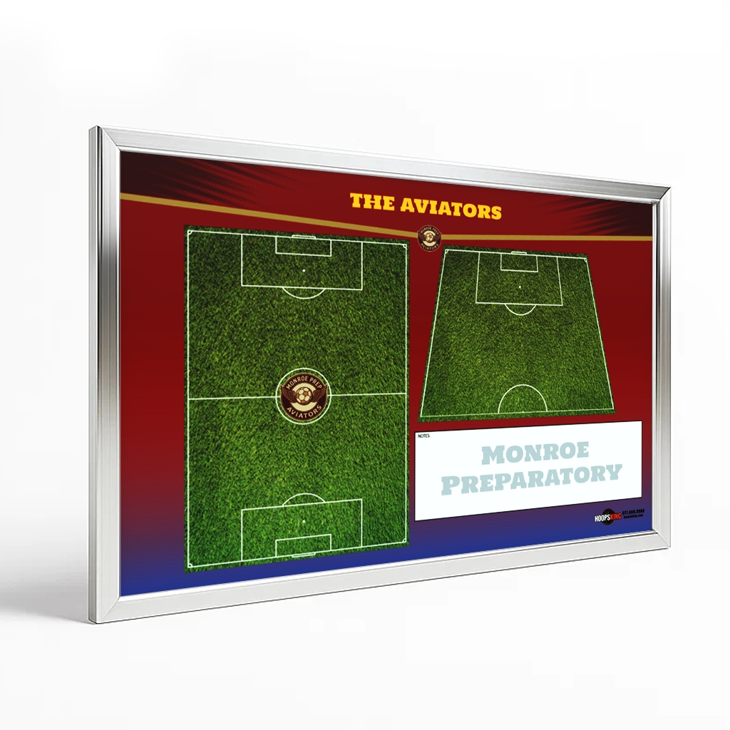 Custom Soccer Locker Room Whiteboard (Wall) | 36X24" | 24X18" |