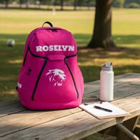 Hoopsking Custom Sublimated Sports Backpack Featuring Bold Team Spirit Design