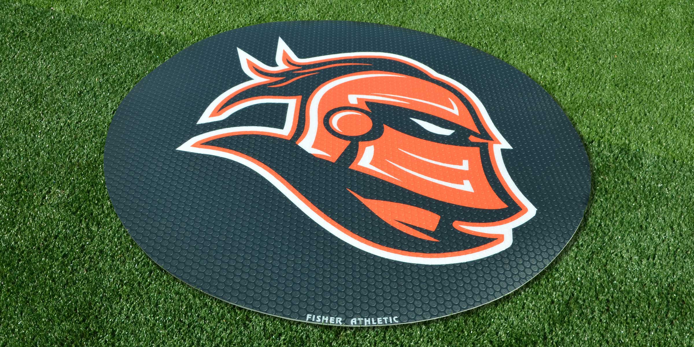 Custom Diamond On-Deck Circle | Baseball or Softball | 5' Diameter Fisher Athletics