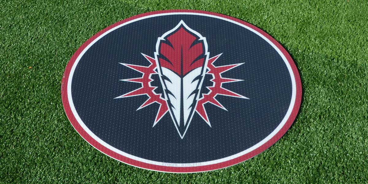 Custom Diamond On-Deck Circle | Baseball or Softball | 5' Diameter Fisher Athletics