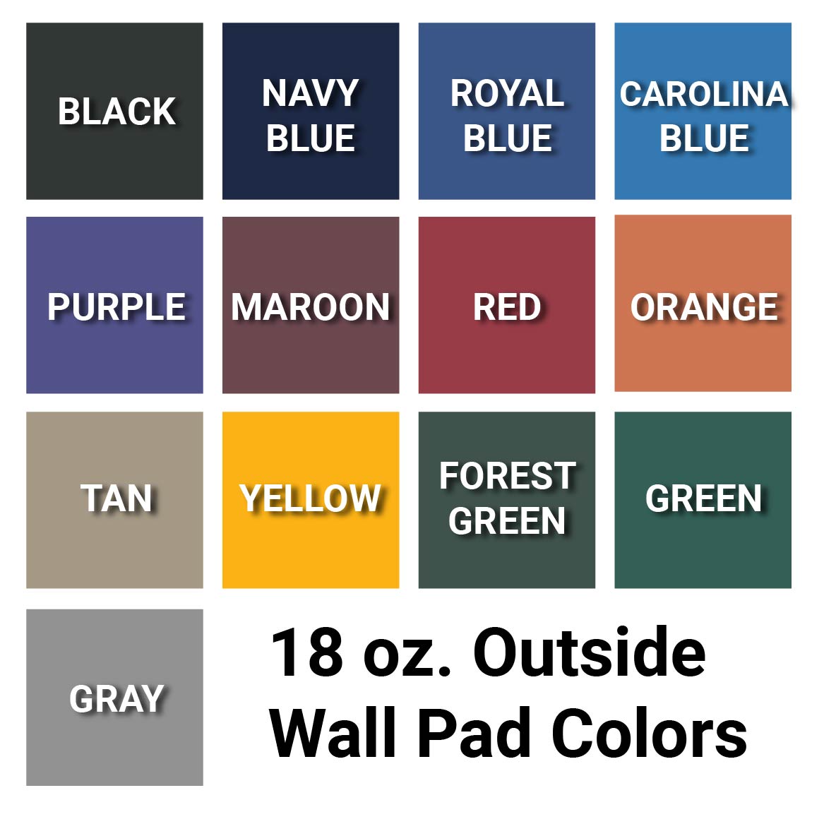 Padding - Folding Backstop (3 ft.H x 10 ft.L) (Outdoor)
