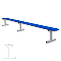 Thumbnail for Player Bench - 15 ft. - Portable (Powder Coated)