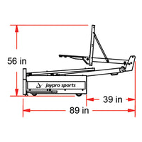 Thumbnail for Basketball System - Portable (Indoor) (48 in. Board Extension) - 48 in. Acrylic Backboard, Breakaway Goal