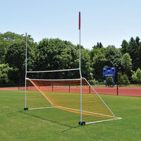 Thumbnail for Portable Practice Football/Soccer Combo Goal (High School) (8 ft. H x 24 ft. W with 10 ft. H Uprights, 23 ft.-4 in. width)