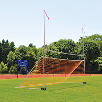 Thumbnail for Portable Practice Football/Soccer Combo Goal (High School) (8 ft. H x 24 ft. W with 10 ft. H Uprights, 23 ft.-4 in. width)