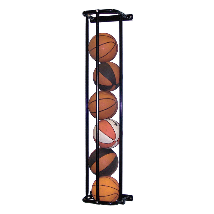 Ball Rack - Wall Mounted - StackMaster (Single - 8 Basketballs)