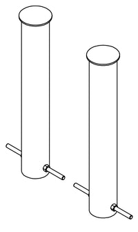 Thumbnail for Pickleball Ground Sleeve Kit