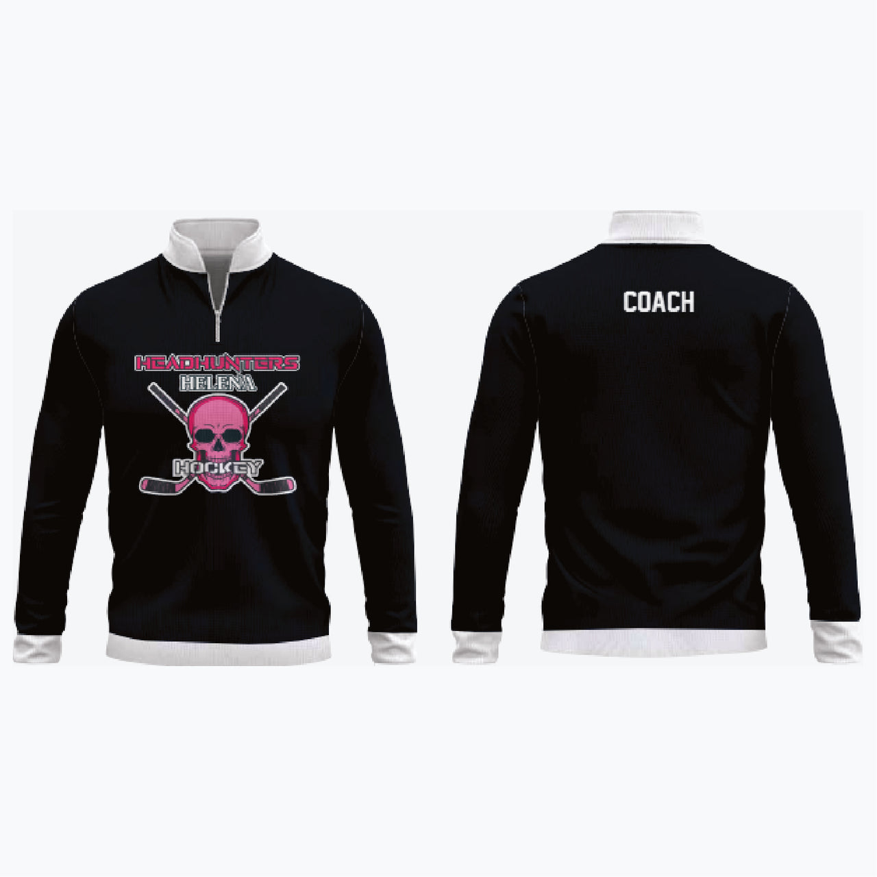 1/4 Zip Fleece Sweatshirt (Men’s, Women’s, Youth) example 11