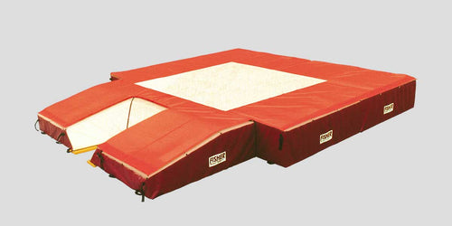 Fisher preferred landing zone option for pole vault pit
