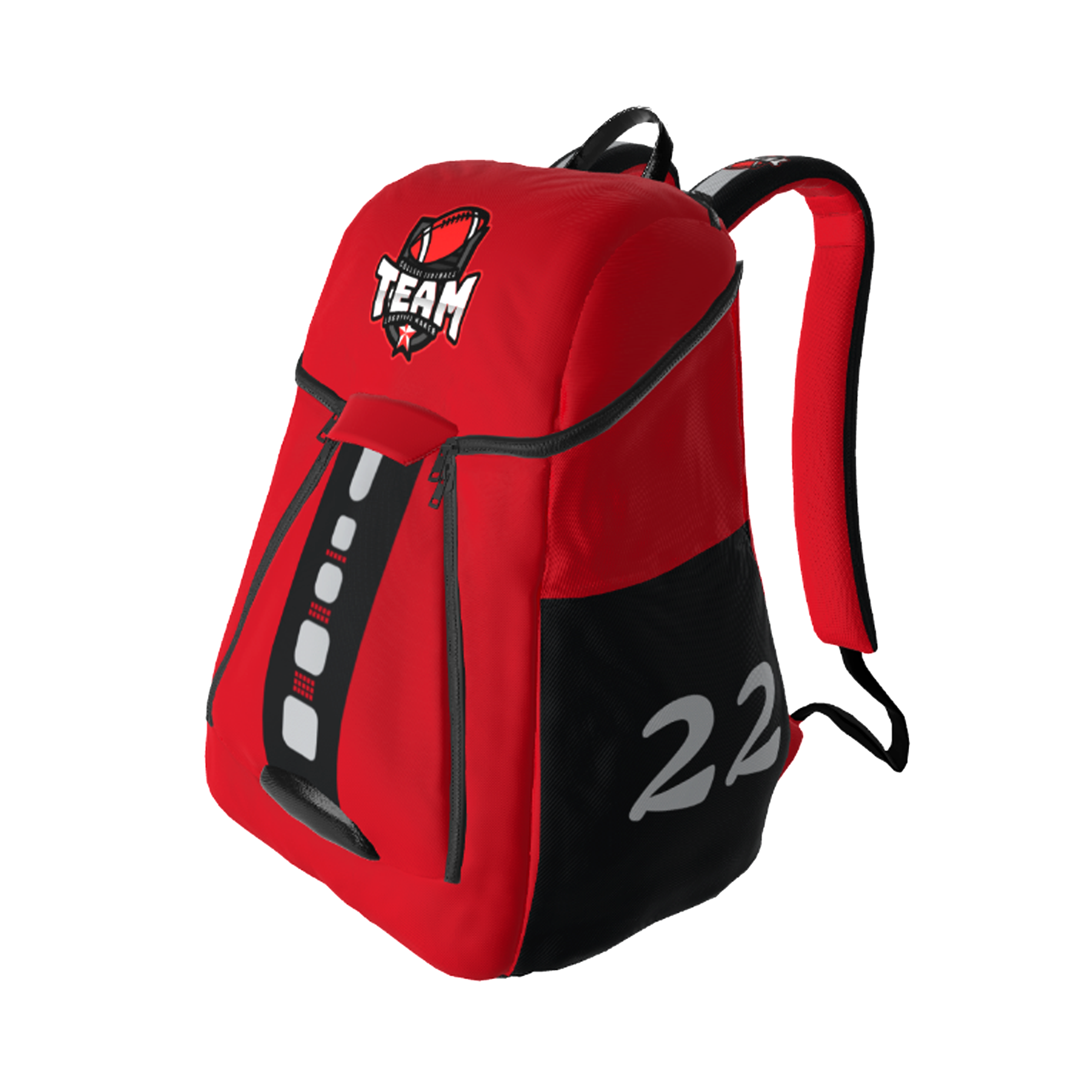 Custom sports backpack best sale