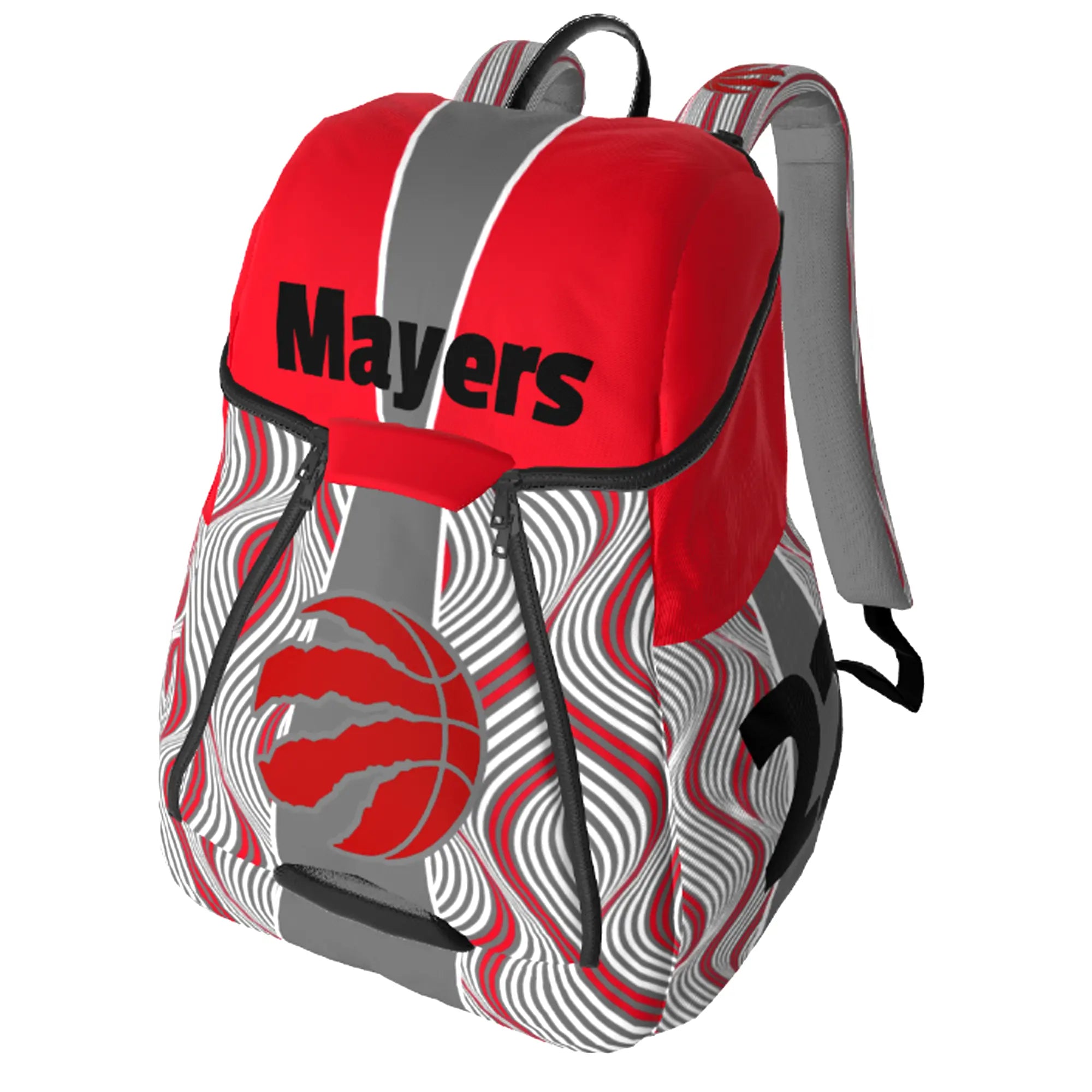 HoopsKing Custom Sublimated Sports Backpacks Basketball Football Soccer