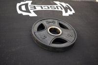 Thumbnail for Pro Rubber Olympic Plates - Per Pair - Muscle D Fitness - High-Quality Virgin Rubber Olympic Plates