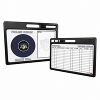 Thumbnail for Front and back of a custom Pro wrestling coaching whiteboard with carry handles on a white background.