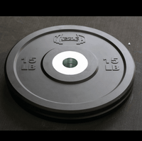 Thumbnail for 7' Hard Chrome Triple Bearing Olympic Bar and Bumper Plate Set