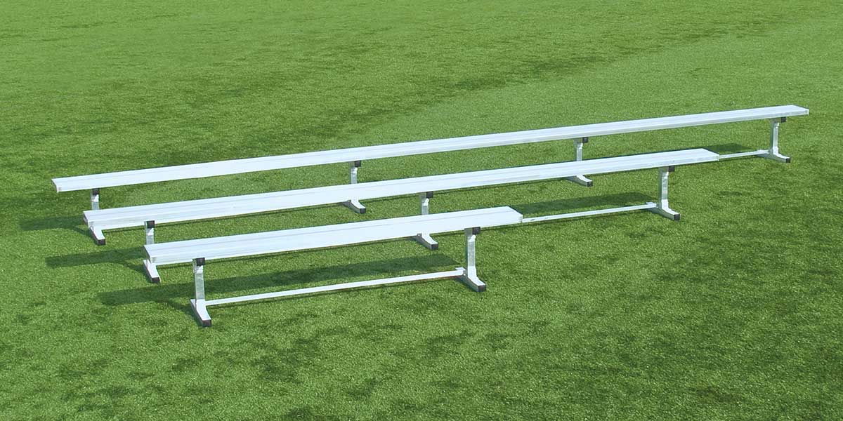 Aluminum Team Bench – 7.5 ft