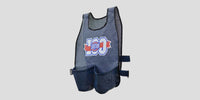 Thumbnail for Blue mesh ball vest with 
