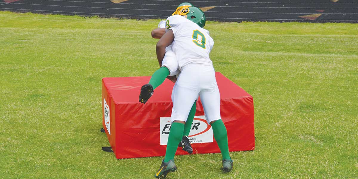 Football Crash Pad – 5' x 5' x 24"