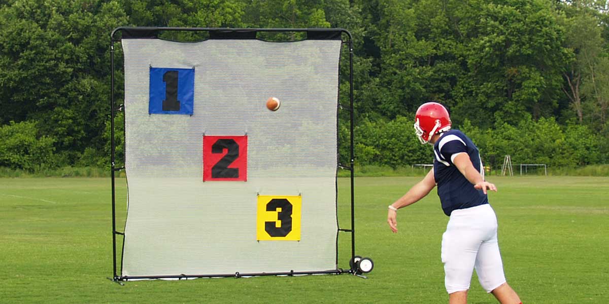 Deluxe Skill Zone Football Passing Target – 10' x 10'