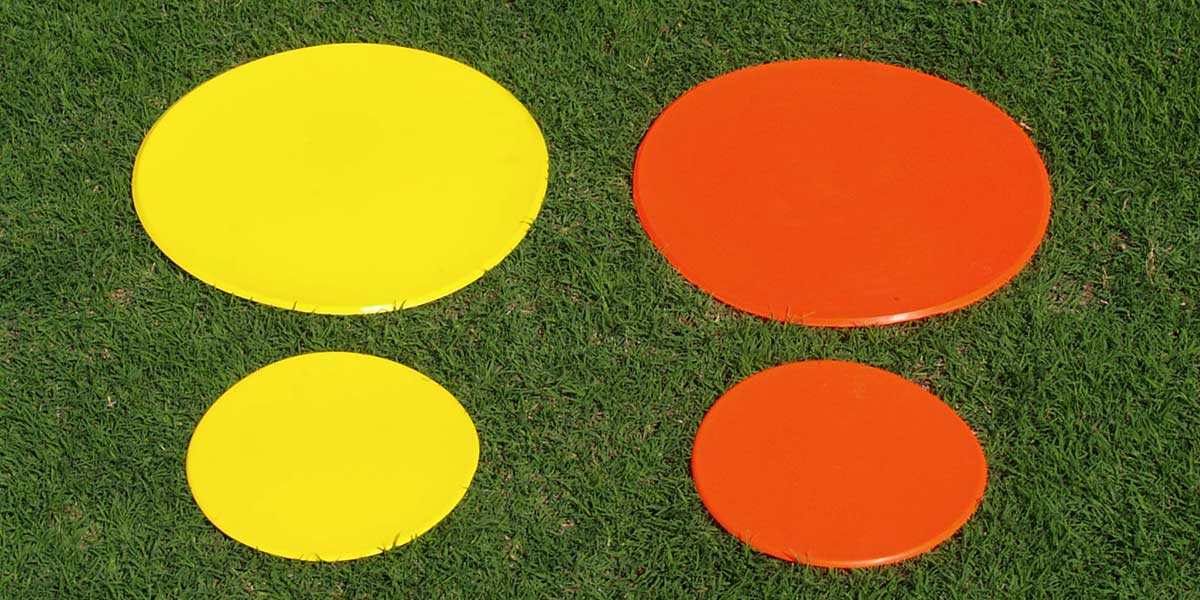 Agility Training Discs – 12" (Orange)