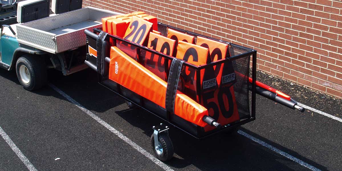 Football Field Accessory Cart