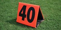 Thumbnail for Foldable Football Sideline Markers – Set of 11