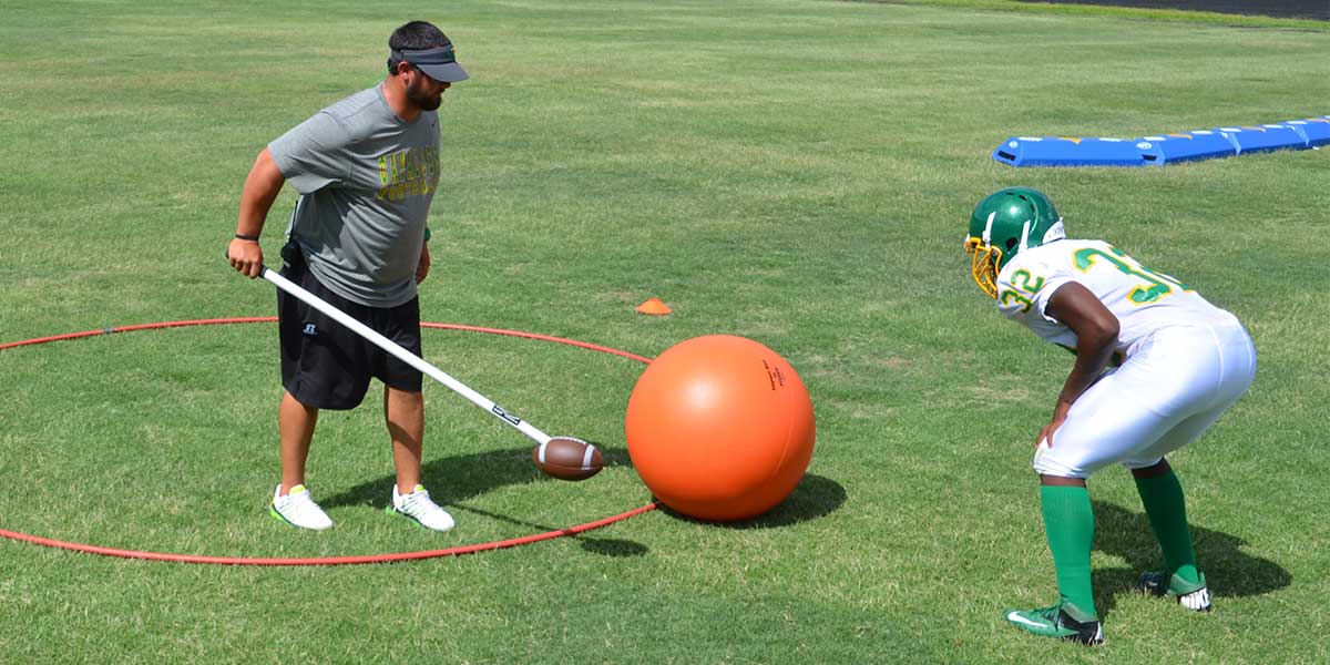 Football on a Stick – Ball Security Trainer