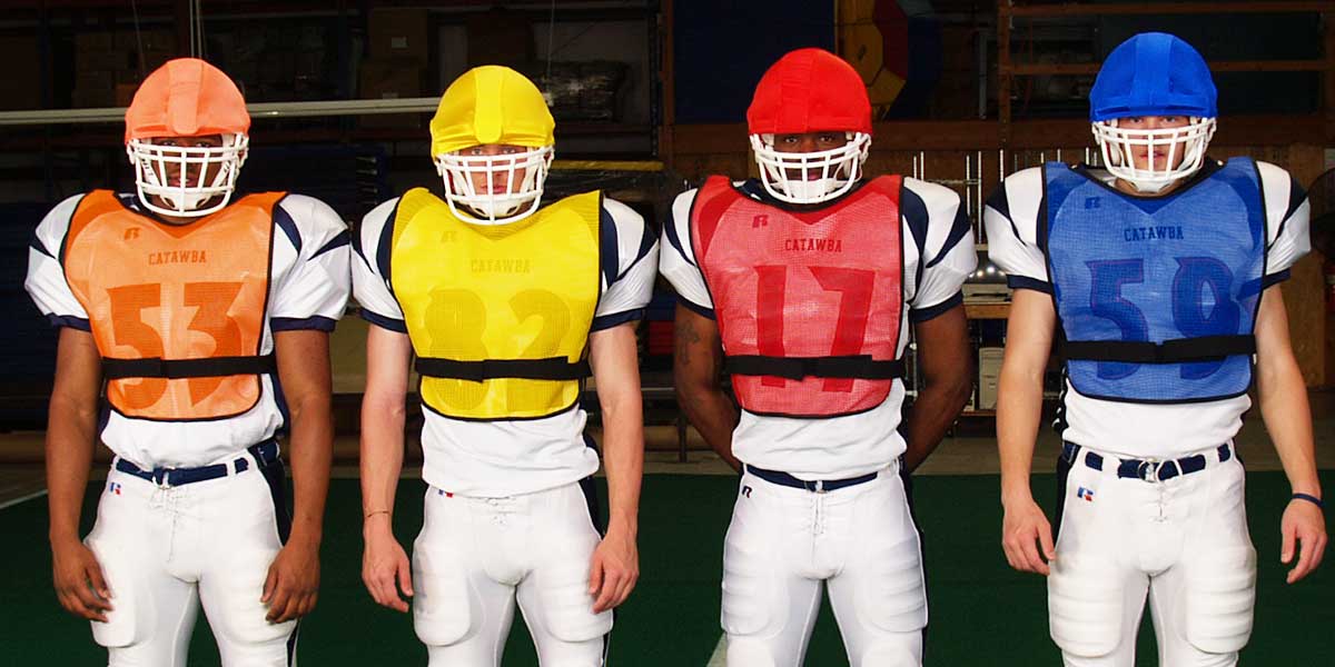 Vinyl Mesh Football Practice Vests