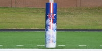 Thumbnail for Full digital print goal post pad with all over team graphics