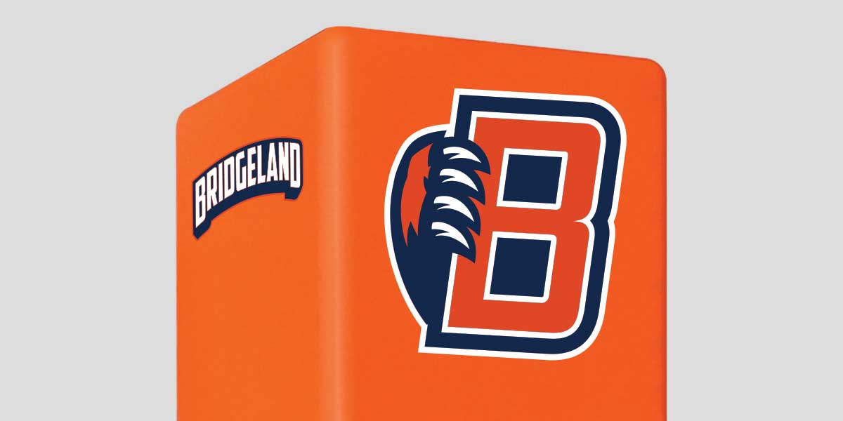 Custom Printed Molded Football Pylons – Set of 4