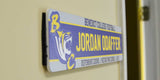 Benedict College Football name plate for Jordan Odaffer, Defensive Coordinator.