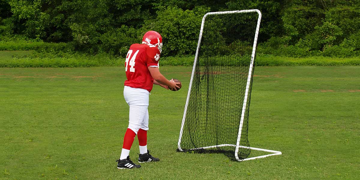 Portable Football Kicking Cage – Punt Practice Net