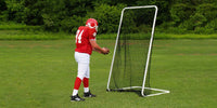 Thumbnail for Portable Football Kicking Cage – Punt Practice Net