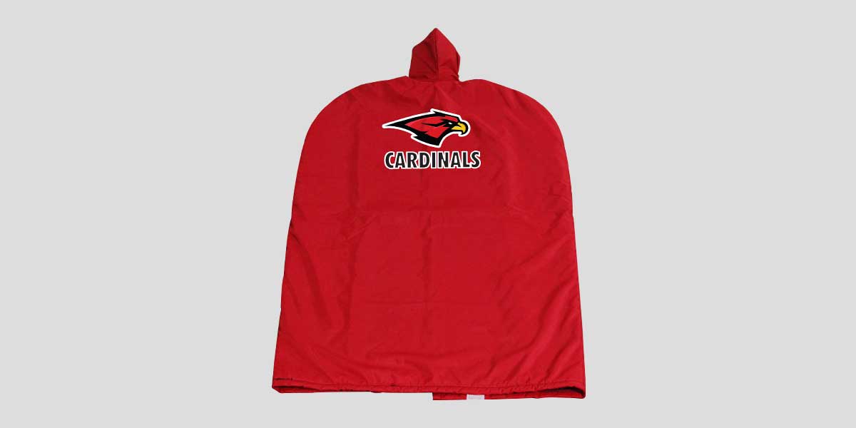 Quilted Football Sideline Cape – Adult