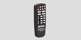 Black remote control with white and red buttons, "ULTRAK Segment & Multi-Purpose Timer" printed on the bottom.