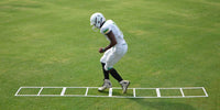 Thumbnail for Steel Folding Agility Ladder – Football Speed Trainer