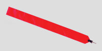 Thumbnail for Deluxe double ply vinyl goal post windstreamer with chrome snap hook