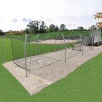 Thumbnail for Batting Tunnel Frame - Professional Outdoor (55 ft.) - Single