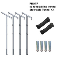 Thumbnail for Batting Tunnel Frame - Professional Outdoor (55 ft.) - Multiple Tunnel Adaptor