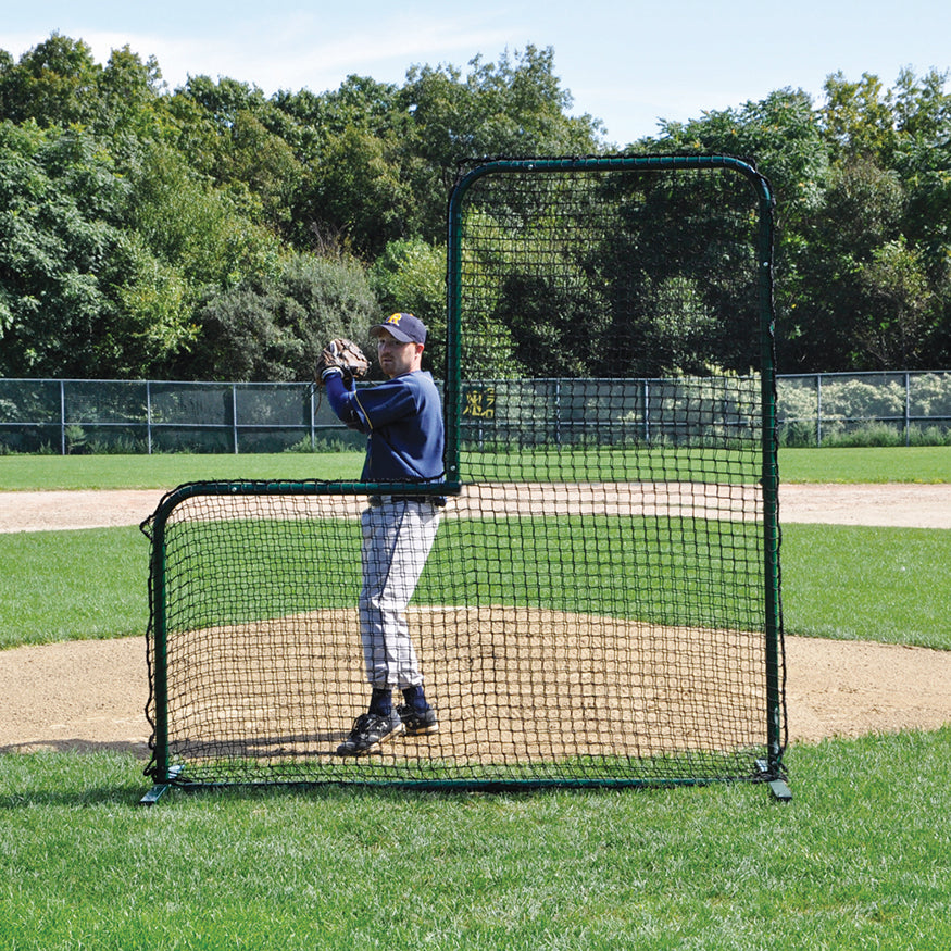 Pitcher 's Screen - (7 ft.W x 7 ft.H) - Collegiate