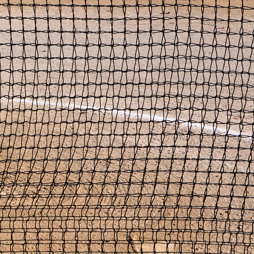 Pitcher 's Screen Replacement Net (7 ft.W x 7 ft.H) - Collegiate (Black)