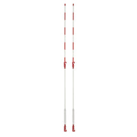 Thumbnail for T-Base - Competition Volleyball Net System (FeatherLite (Pin-Stop Height Adjust) Upright) - NFHS, NCAA, USVBA Compliant