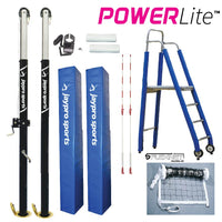Thumbnail for PowerLite Volleyball System Package (3 in. Floor Sleeve) - NFHS, NCAA, USVBA Compliant