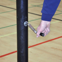 Thumbnail for PowerLite Volleyball Uprights (3-1/2 in. Floor Sleeve) - NFHS, NCAA, USVBA Compliant