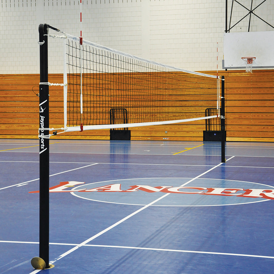 Carbon Ultralite Volleyball Uprights (3-1/2 in. Floor Sleeve) - NFHS, NCAA, USVBA Compliant